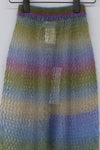 SWAYING/KNIT Flared Pants SW212XZ47 Purple Gradient PS26